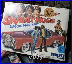 MPC Sweat hogs Modelcar Kit Unbuilt Pontiac Grand Prix ORIGINAL SEALED 1976 Og