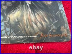 Magic the Gathering Grand Prix Lincoln 2012 Playmat Squirrels vs Werewolf MTG