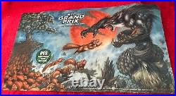 Magic the Gathering Grand Prix Lincoln 2012 Playmat Squirrels vs Werewolf MTG