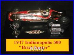 Mercedes Benz Grand Prix Indy 500 Brickbuster GOLD CHROME in 1/24 Scale Slot Car