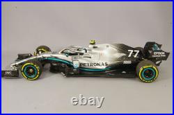 Minichamps 110191877 1/18 Mercedes W10 EQ Power+ 77 F1 USA 2019 Valtteri Bottas