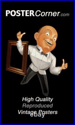 Monaco Grand Prix French Geo Ham Poster High Quality Giclee Print 43 x 62