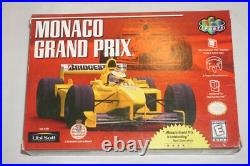 Monaco Grand Prix (Nintendo 64 N64) Complete in Box CIB