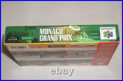 Monaco Grand Prix (Nintendo 64 N64) Complete in Box CIB