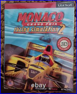 Monaco Grand Prix Racing 2 (PC Game) New US Retail Big Box Edition Sealed RARE