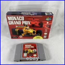 Monaco Grand Prix for Nintendo 64 N64 Authentic Game & Box