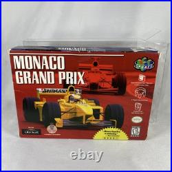 Monaco Grand Prix for Nintendo 64 N64 Authentic Game & Box