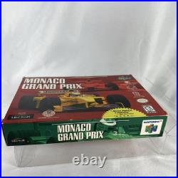 Monaco Grand Prix for Nintendo 64 N64 Authentic Game & Box