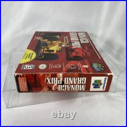 Monaco Grand Prix for Nintendo 64 N64 Authentic Game & Box