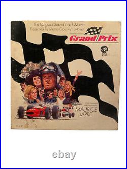 Motion Picture Soundtrack Grand Prix Vinyl Original 1966 MGM S1E-8ST VG+ DJ Copy