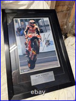 Moto GP Mark Marquez Signed Autographed #50 of 50 2018 Priceless Memorabilia