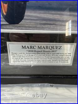 Moto GP Mark Marquez Signed Autographed #50 of 50 2018 Priceless Memorabilia