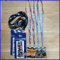 MotoGP 2013-2015 Paddock Pass Nakano Signed withTickets US Duty Free / INTL Offer