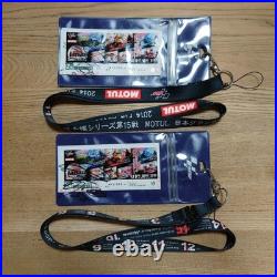 MotoGP 2013-2015 Paddock Pass Nakano Signed withTickets US Duty Free / INTL Offer