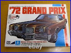 Mpc 1972 Pontiac Grand Prix Mint Unbuilt Model Kit