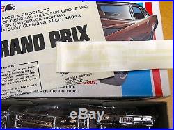 Mpc 1972 Pontiac Grand Prix Mint Unbuilt Model Kit