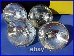 NEW 1960-67 Impala Belair Chevelle T-3 Guide Headlight Set of 4 Headlamp Bulbs