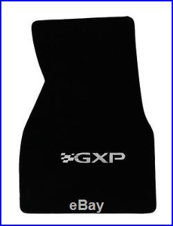 NEW! Black FLOOR MATS 2004-2008 PONTIAC Grand Prix GXP Embroidered Logo Pair