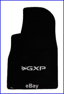 NEW! Black FLOOR MATS 2004-2008 PONTIAC Grand Prix GXP Embroidered Logo on all 4