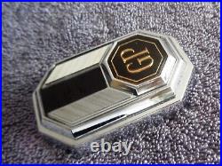 NEW NOS 78-84 Grand Prix Chrome Trunk Swing Lock Cover Ornament Emblem