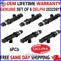 NEW x6 HP UPGRADE DELPHI Fuel Injectors for 2000-2003 Pontiac Grand Prix