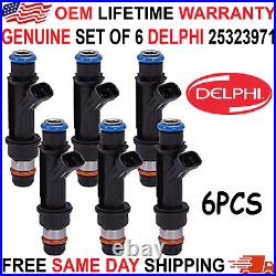 NEW x6 HP UPGRADE DELPHI Fuel Injectors for 2000-2003 Pontiac Grand Prix