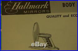 NOS Vintage 1950's 1960's Aftermarket Mirrors Nelmor Hallmark Customline