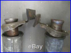 NOS Vintage Thrush Style Glass Pack Muffler x2 Dual Exhaust Hot RAt RoD P/M