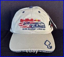 NWT 2007 Red Bull Motorcycle US Grand Prix Moto GP Hat Ball Cap Laguna Seca
