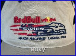 NWT 2007 Red Bull Motorcycle US Grand Prix Moto GP Hat Ball Cap Laguna Seca