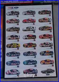 Nascar Grand Prix Poster LA Southern California Los Angeles RARE Ford Dealership