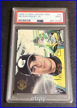 Nelson Piquet Jr. 2006 Futera Grand Prix Unique F1 Next RC #97 PSA 9 Pop 1