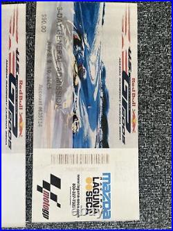 Nicky Hayden 1st Motogp Win 2005 USA Laguna Seca Grand Prix Pass/tickets