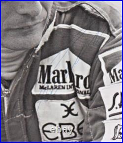 Niki Lauda Ferrari & McLaren 3x F1 Champ Signed Photograph Autograph Photo PSA