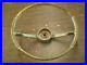 OEM 1962 1963 Pontiac Steering Wheel Deluxe with Clear Grand Prix Catalina Silver