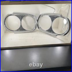 OEM Set 9773984 GM 1964 Pontiac Catalina Bonneville Grand Prix Headlight Bezels