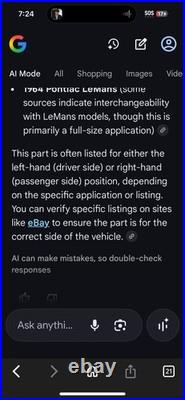 OEM Set 9773984 GM 1964 Pontiac Catalina Bonneville Grand Prix Headlight Bezels