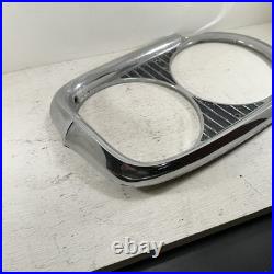 OEM Set 9773984 GM 1964 Pontiac Catalina Bonneville Grand Prix Headlight Bezels