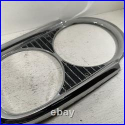 OEM Set 9773984 GM 1964 Pontiac Catalina Bonneville Grand Prix Headlight Bezels