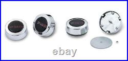 OER Black Rally II Center Cap & Lugnut Set 1967-1972 GTO Firebird Grand Prix