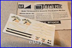 OPEN BOX! MPC 1969 Grand Prix Model Kit in 1/25 Scale Original Issue Annual