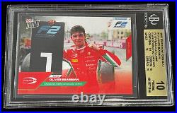 Oliver Ollie Bearman F1 Ferrari 2023 Topps Now #13 Rookie Card BGS 10 (RC)