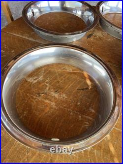 Orig 1969 Pontiac Grand Prix SJ Rally 11 Stainless Steel Beauty Rings (Made USA)