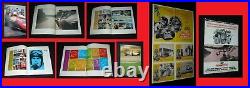 Orig RACING SCENE James Garner FORMULA 1 28X44 + GRAND PRIX PROGRAM & PRESSBOOK