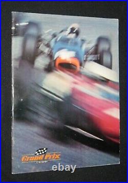 Orig RACING SCENE James Garner FORMULA 1 28X44 + GRAND PRIX PROGRAM & PRESSBOOK