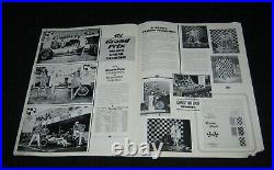 Orig RACING SCENE James Garner FORMULA 1 28X44 + GRAND PRIX PROGRAM & PRESSBOOK