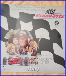 Original 1966 GRAND PRIX Movie Program JAMES GARNER + Sealed VINYL