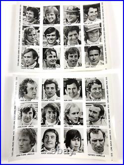 Original 1978 Long Beach Grand Prix Drivers photos James Hunt, Niki Lauda rare