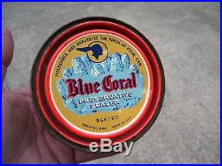 Original GM Pontiac Blue coral General motors division can auto wax vintage gto