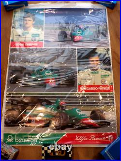 Original Poster F1 Alfa Romeo 1985 Grand Prix Season / 86cm x 64cm RARE